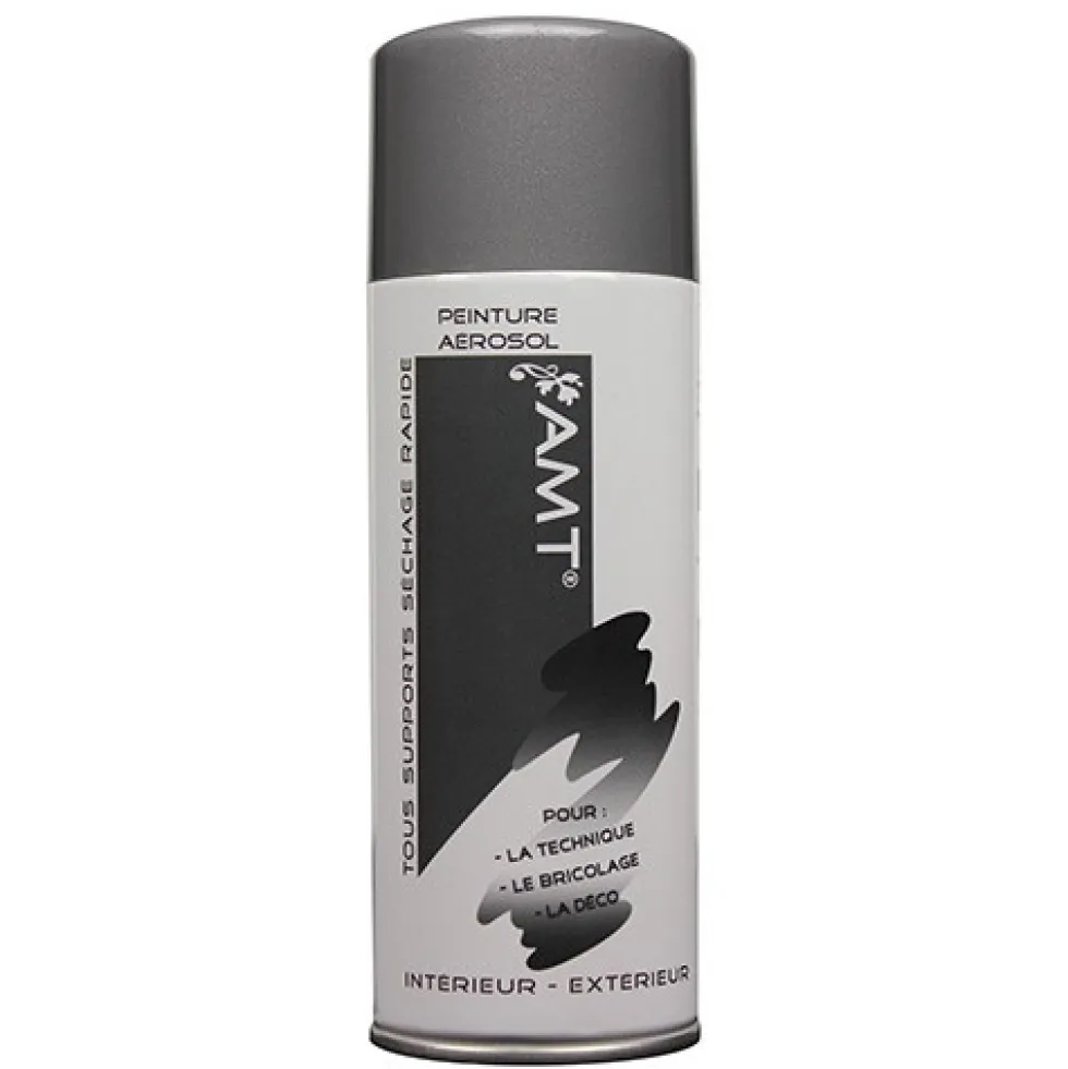 AMT Aérosol Effet métallisé Gris (BPA57)