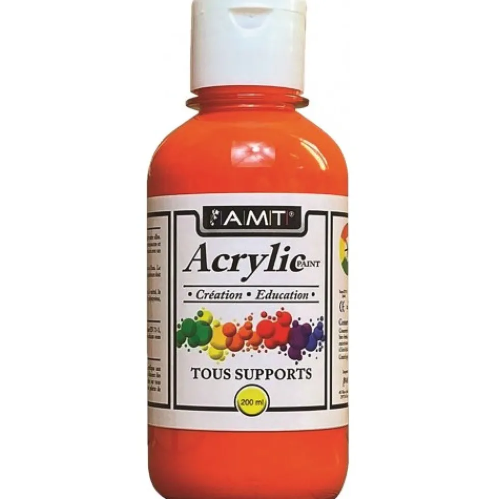 AMT Fevicryl Acrylique éducative & créative Orange (ACE204)
