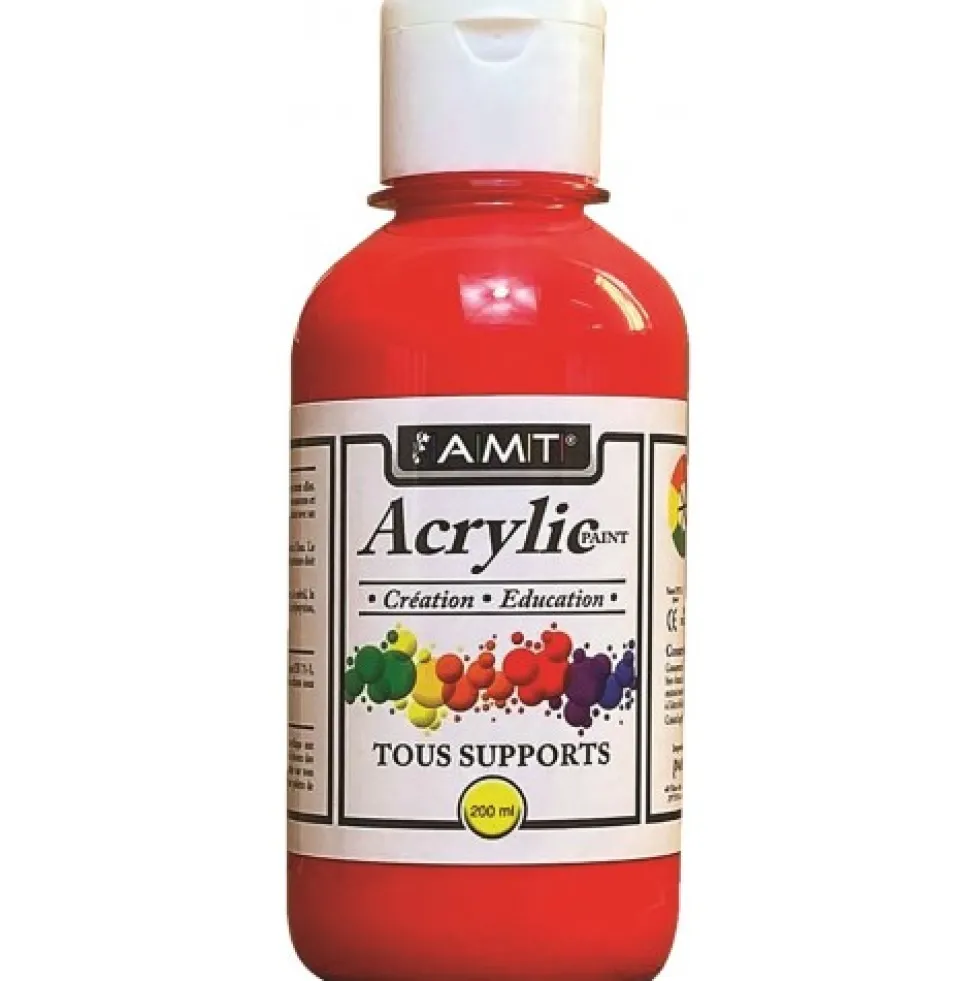 AMT Fevicryl Acrylique éducative & créative Rouge (ACE205)