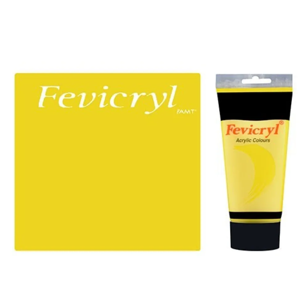 AMT Fevicryl Acrylique Tube Jaune Primaire (AC07)