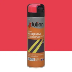 Aérosol de Marquage JULIEN Rouge Fluo (500ml)