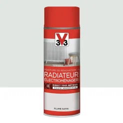 Aérosol Peinture De Rénovation V33 Radiateur Électroménager Plume