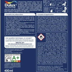 Bombe aérosol de peinture DULUX VALENTINE Color Touch Vert jade mat