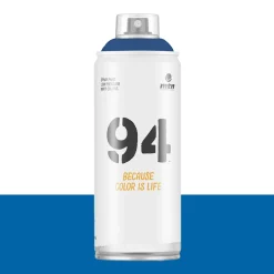 Bombe de peinture aérosol MTN 94 Bleu Electrique (RV-30)