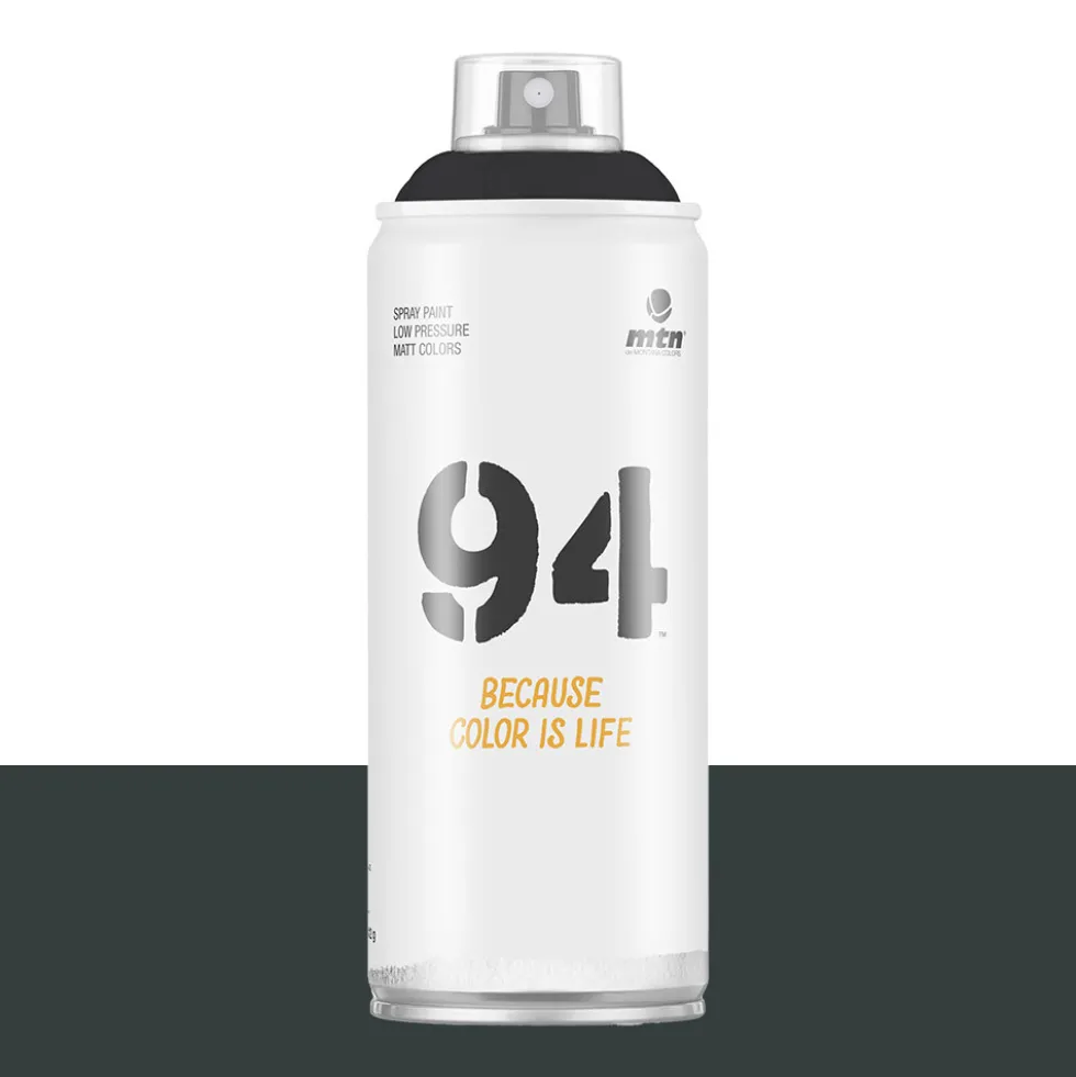 Bombe de peinture aérosol MTN 94 Gris anthracite (RV-7016)