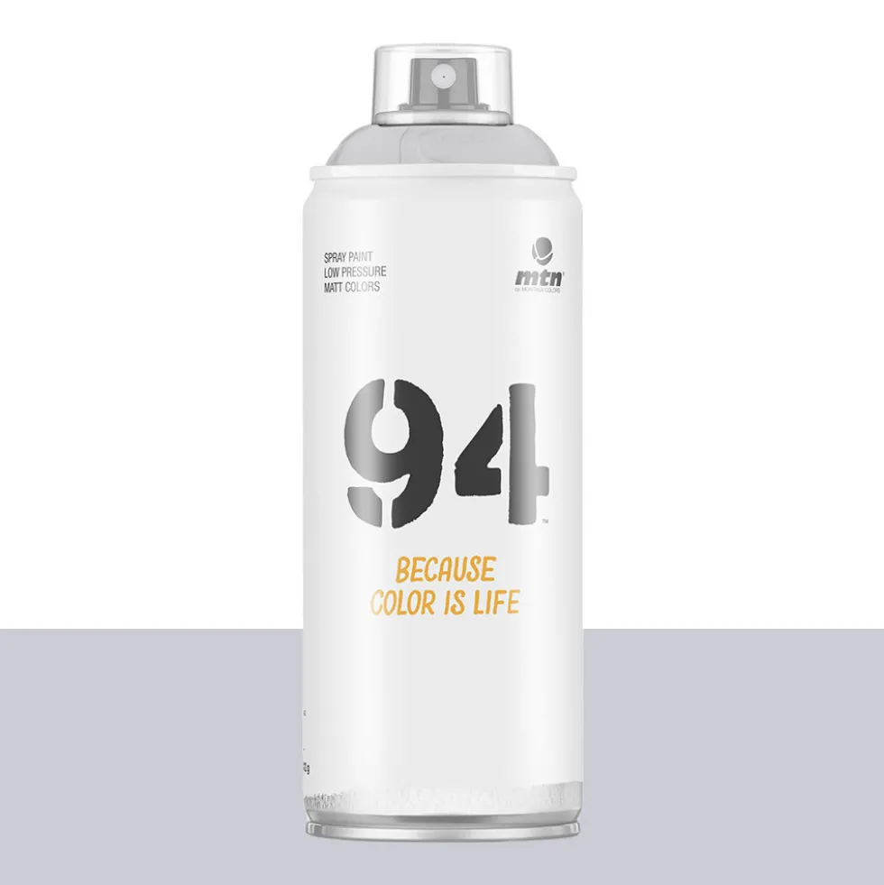 Bombe de peinture aérosol MTN 94 Gris perle (RV-7040)