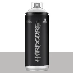 Bombe de peinture aérosol MTN Hardcore Argent métal Chrome