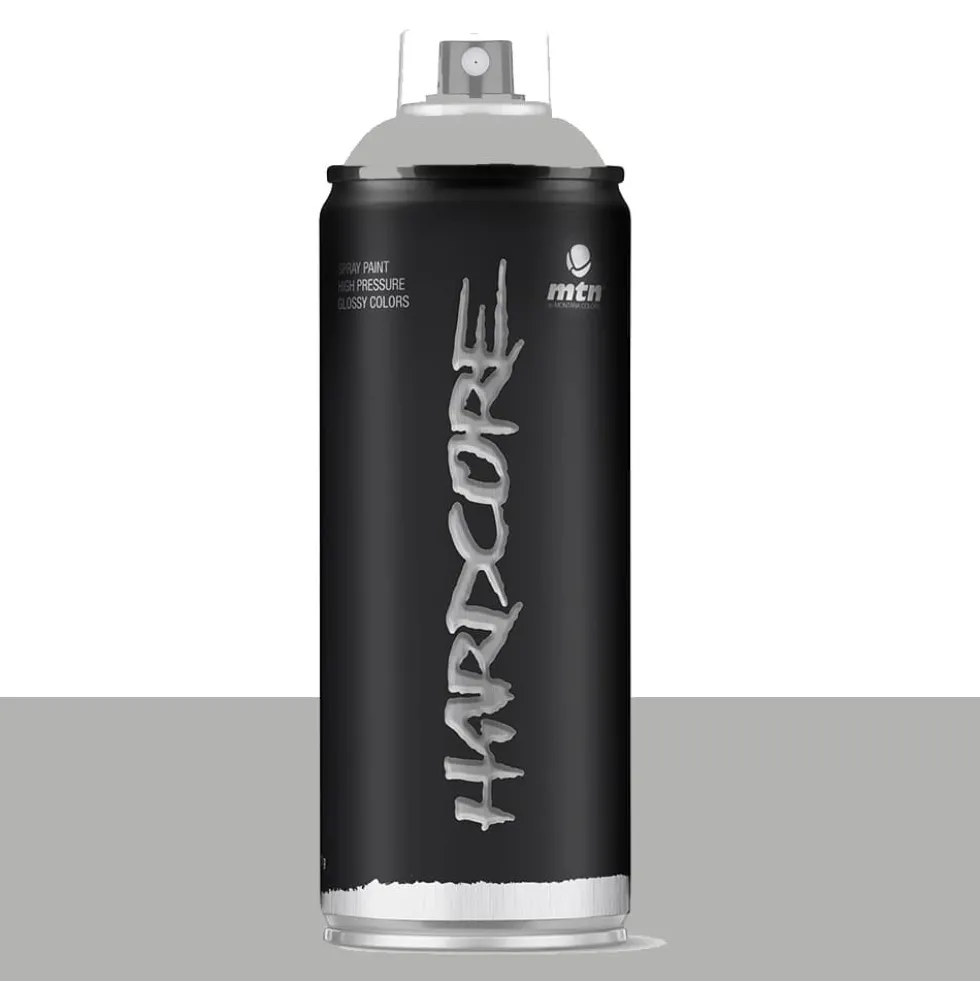 Bombe de peinture aérosol MTN Hardcore Gris squatter (RV-366)