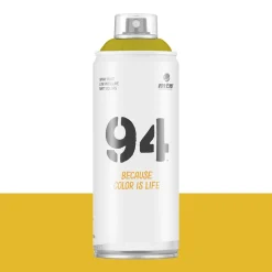 Bombe de peinture aérosol MTN 94 Jaune Yosemite (RV-110)