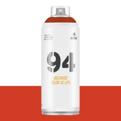 Bombe de peinture aérosol MTN 94 Orange phénix (RV-108)