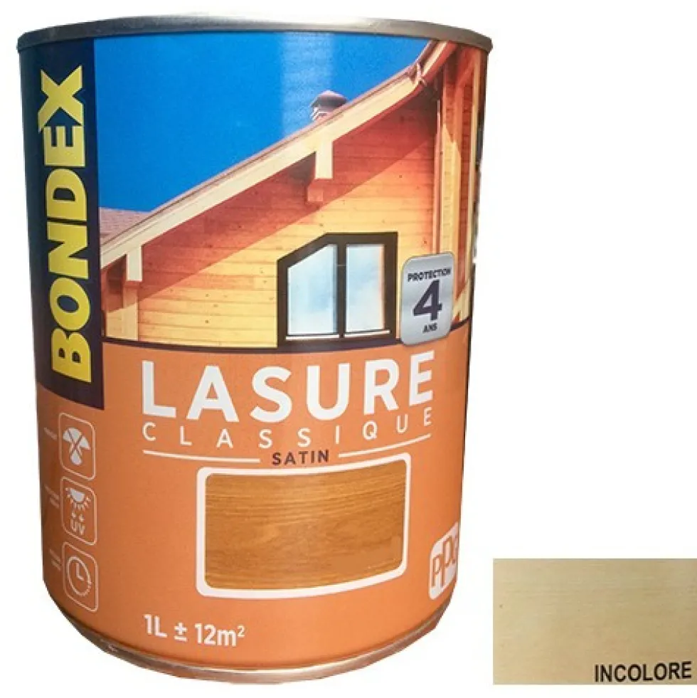 BONDEX Lasure Classique 4 ans Incolore