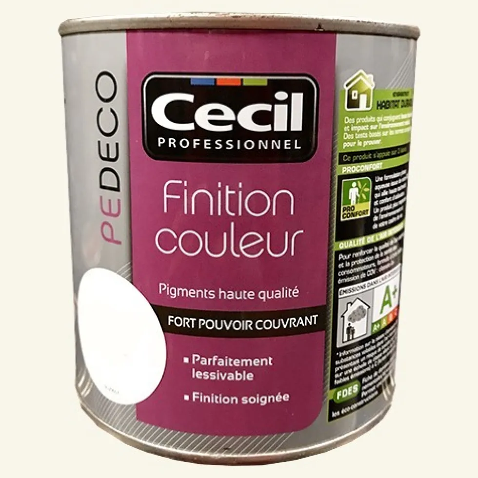 CECIL PE DECO Finition Couleur Kaolin Mat