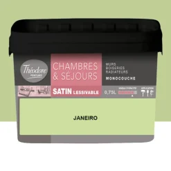 Chambres & Séjours Théodore Satin Monocouche Janeiro