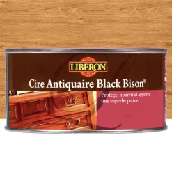 Cire antiquaire Black Bison LIBÉRON Merisier Clair