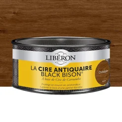 Cire antiquaire LIBÉRON Black Bison Châtaignier