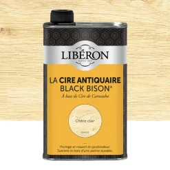 Cire antiquaire LIBÉRON Black Bison Chêne clair (liquide)