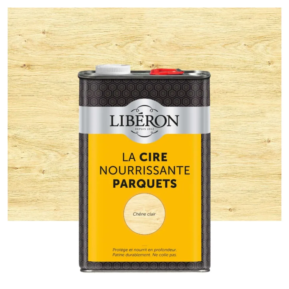 Cire Nourrissante Parquet LIBÉRON Chêne clair