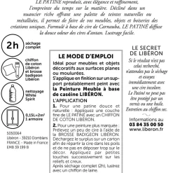 Effet décoratif ciré LIBÉRON Le Patiné Or riche