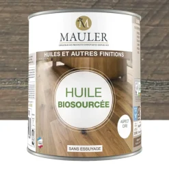 Huile biosourcée MAULER Ardoise ciré