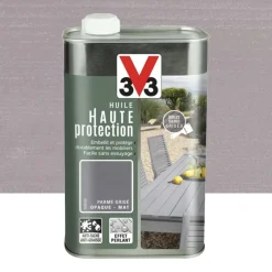 Huile Haute protection V33 Parme grisée