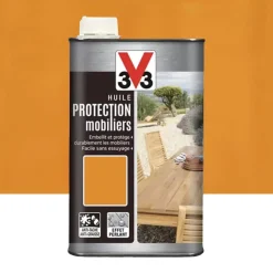 Huile Protection mobiliers V33 Chêne Clair Mat