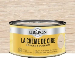 La crème de cire LIBÉRON Blanc