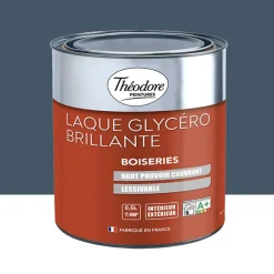 Laque Glycéro Brillante Théodore Bleu Marine