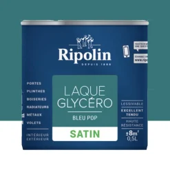 Laque Glycéro Ripolin Satin Bleu pop