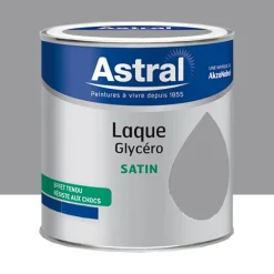 Laque Glycéro Satin ASTRAL Acier