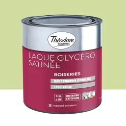 Laque Glycéro Satinée Théodore Vert pomme