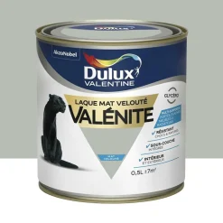 Laque mat velouté Dulux Valentine Valénite Béton Gris
