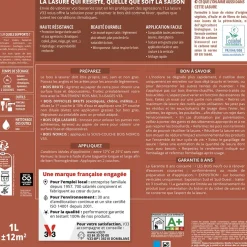 Lasure 8 ans V33 Haute Saison Cèdre argenté
