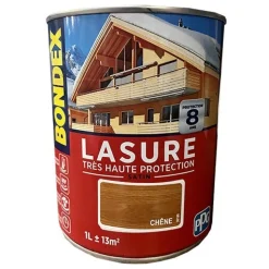 Lasure BONDEX Très Haute Protection 8 ans satin Chêne