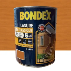 Lasure BONDEX Ultra Classique Fongicide 5 ans Pin d'orégon