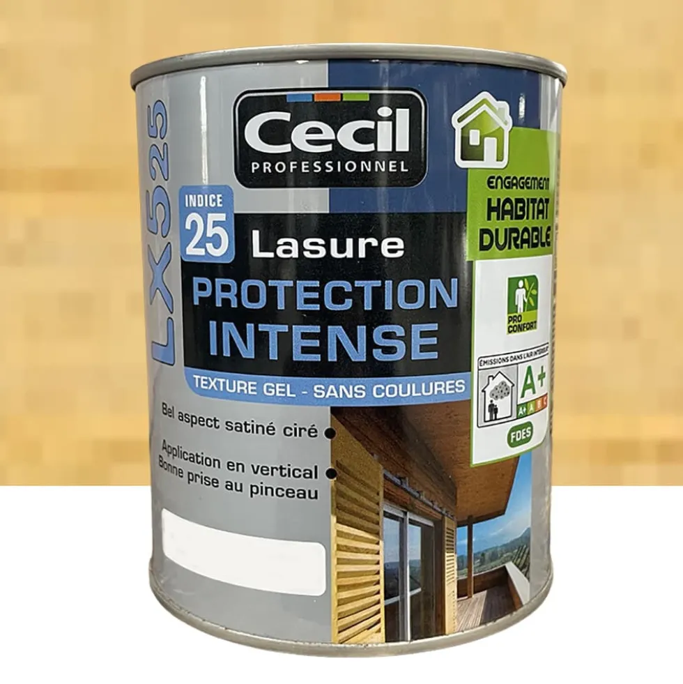 Lasure LX525 Protection Intense CECIL Incolore