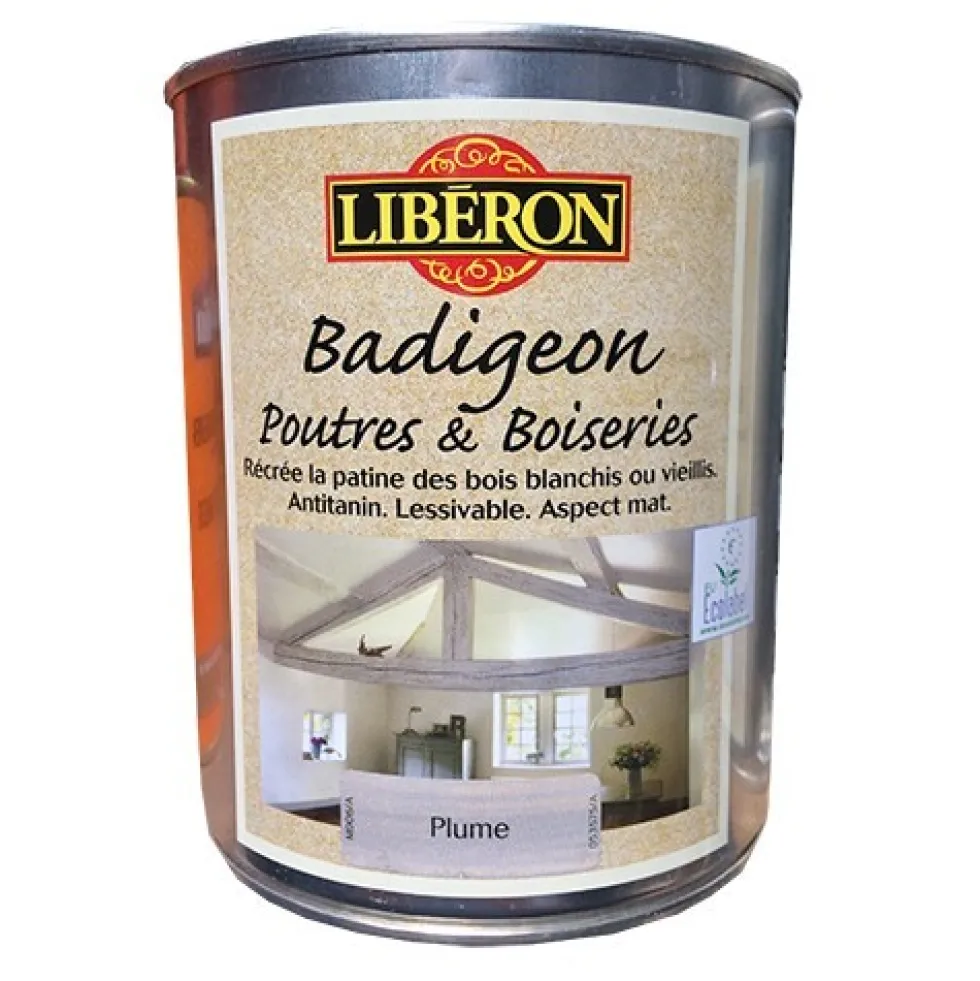 LIBÉRON Badigeon Poutres & Boiseries Plume