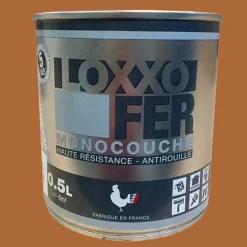 LOXXO Peinture Fer Antirouille Terre de Sienne