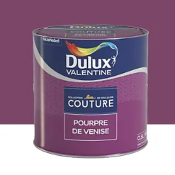 Peinture acrylique Dulux Valentine Couture Pourpre de Venise