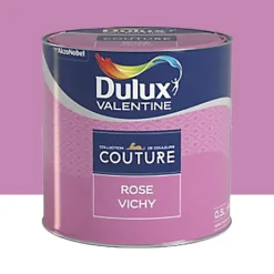 Peinture acrylique Dulux Valentine Couture Rose Vichy