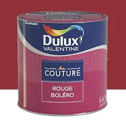 Peinture acrylique Dulux Valentine Couture Rouge boléro