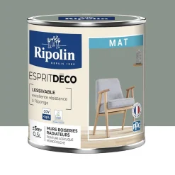 Peinture acrylique RIPOLIN Esprit Déco Mat Vert nobile