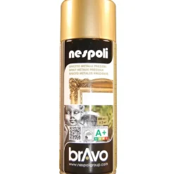 Peinture Aérosol Effet Métaux Précieux NESPOLI - Or (180028)