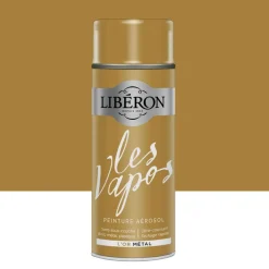 Peinture aérosol LIBÉRON Les Vapos Métal L'Or