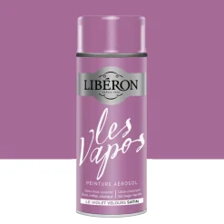 Peinture aérosol LIBÉRON Les Vapos Satin Le Violet Velours