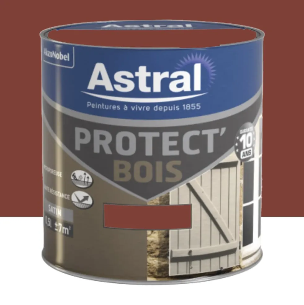 Peinture Bois ASTRAL Protect'Bois Ton Bois
