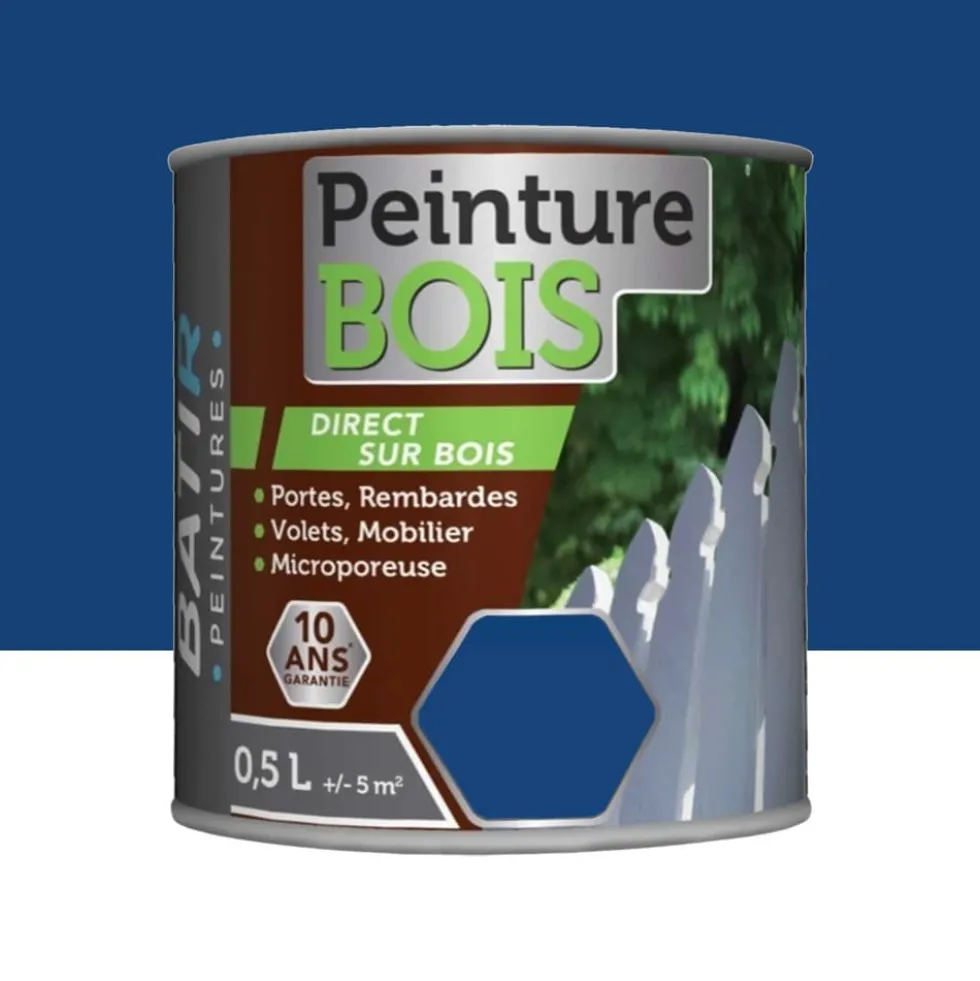 Peinture Bois BÂTIR Marine