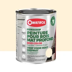 Peinture Bois Owatrol Mat Profond Lin