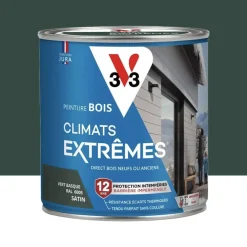 Peinture bois V33 Climats Extrêmes Satin Vert Basque