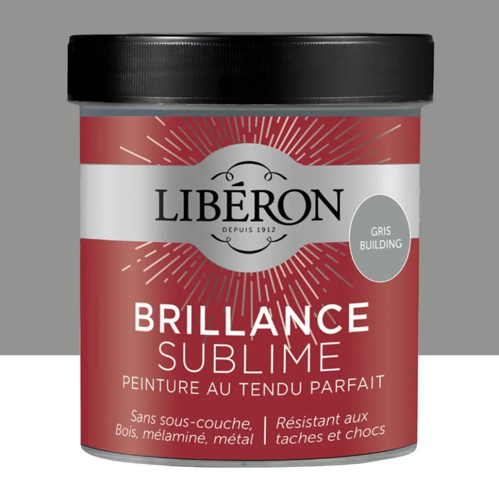 Peinture Brillance Sublime Libéron Gris Building