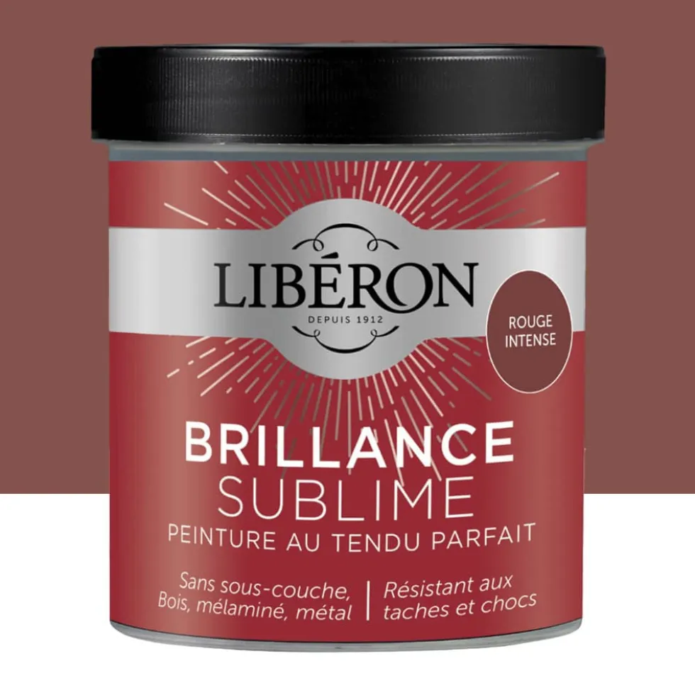 Peinture Brillance Sublime Libéron Rouge intense